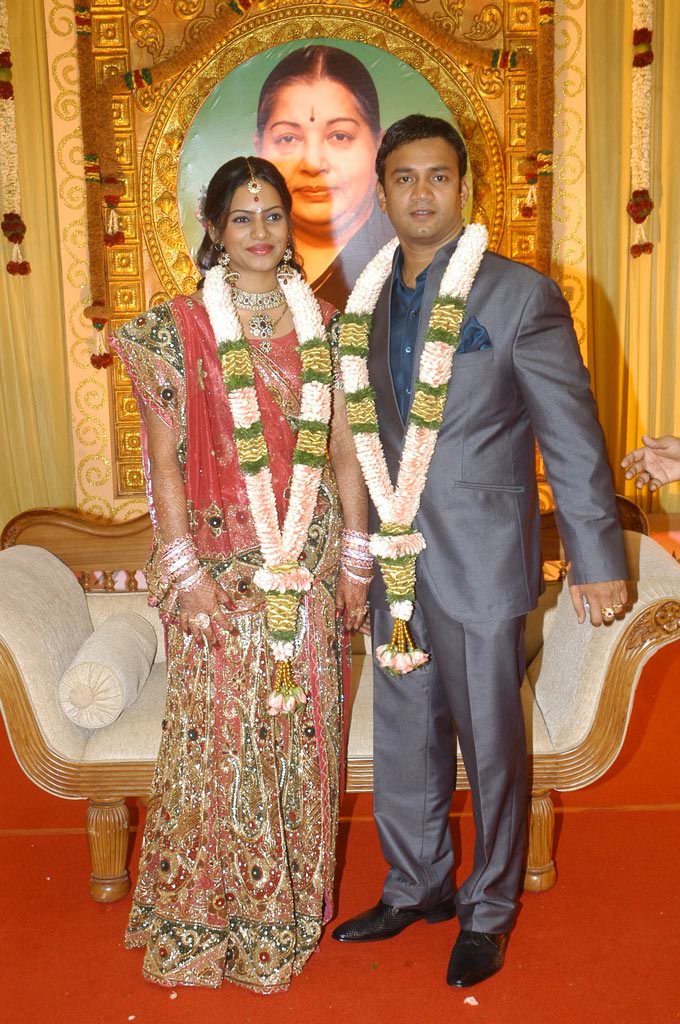 Actor Radharavi son wedding reception stills | Picture 40910